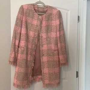 Pink jacket made in Italy.